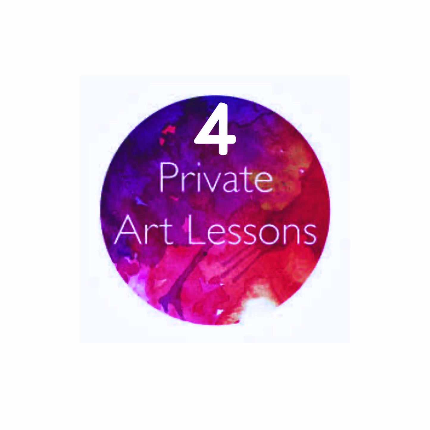 4 Studio Private Lessons - (ADULTS)