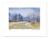"Quiet Fog"  11 x 14 inch Open Print