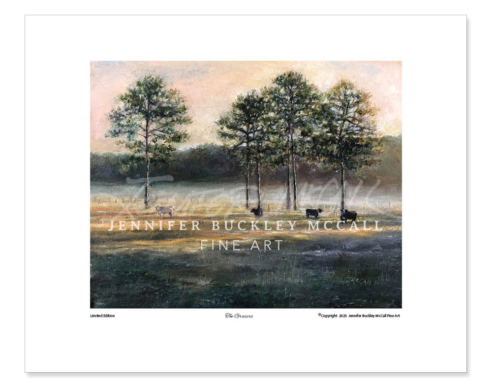 "The Grazers" 11 x 14 inch LIMITED EDITION PRINT