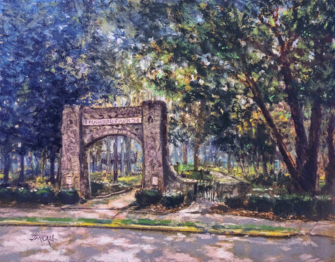 "Fulwood Park, Tifton"  11 x 14 inch LIMITED EDITION PRINT