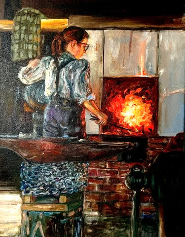 Bek at The Forge - Limited Edition Signed Print