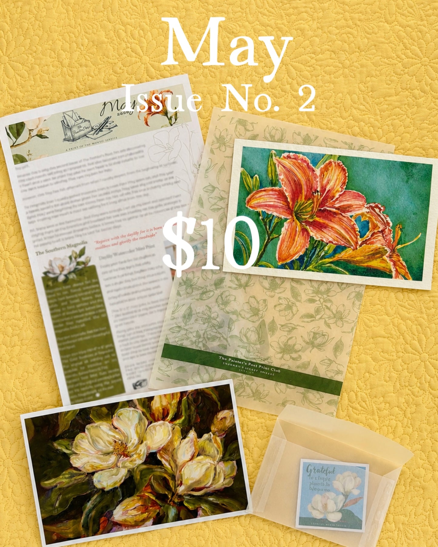 May: The Painter's Post, Single Issue