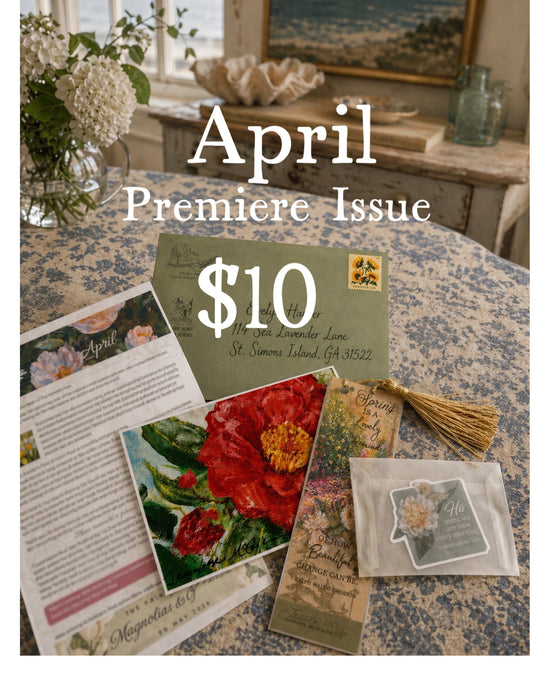 April: The Painter's Post, Premiere Single Issue