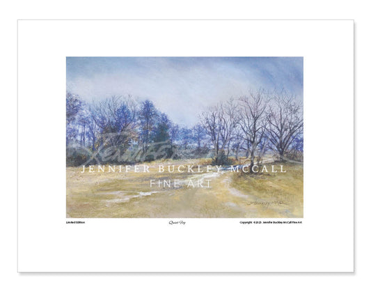 "Quiet Fog"  11 x 14 inch Open Print