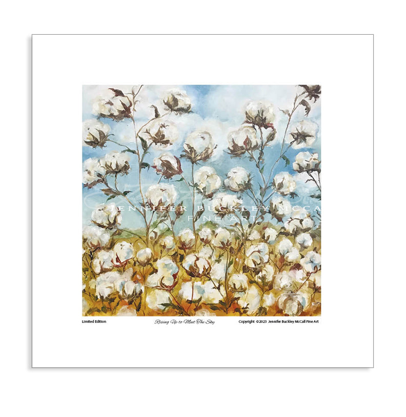 "Rising Up"  11 x 11 inch LIMITED EDITION PRINT