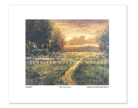 "These Golden Hours"  11 x 14 inch LIMITED EDITION PRINT
